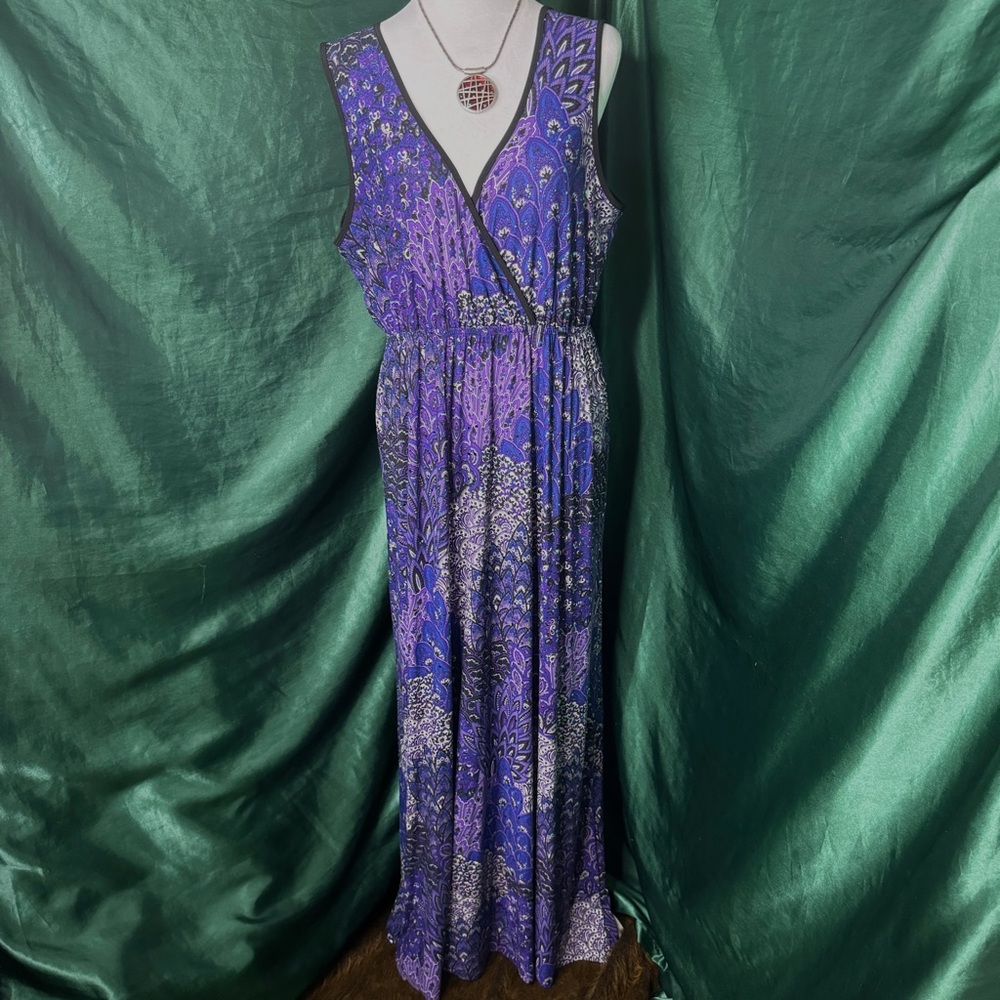 (1X) Dream Dance Boho Maxi Dress